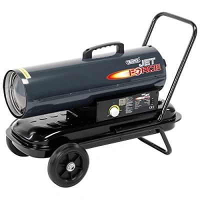 Image of Draper Jet Force Diesel, Kerosene and Paraffin Space Heater, 75,000 BTU/22 kW