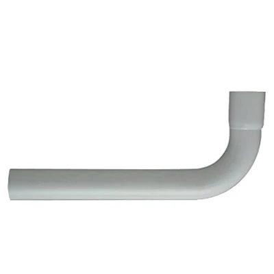 Image of CORNAT CSPRB9000 Flush Pipe Elbow 90 w.Sleeve White, Muffe Ø 44 mm 325