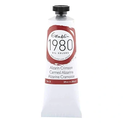 Image of Gamblin 1980 Oil Alizarin Crimson 37Ml