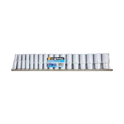 Image of Blue Spot Tools 17PCE 3/8 Deep Metric Sockets(8 24mm)(Eva Foam)