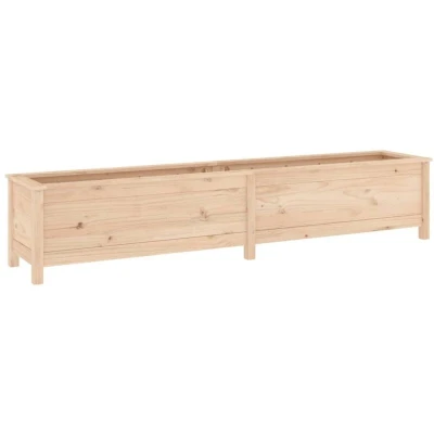 Image of vidaXL Garden Raised Bed 199.5x40x39 cm Solid Wood Pine