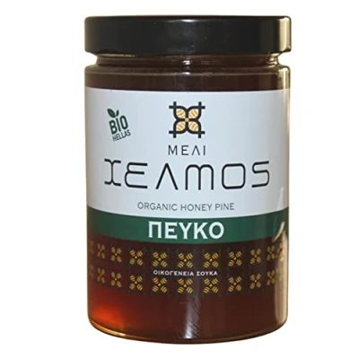 Image of Helmos Greek Organic Pine Honey 800 g