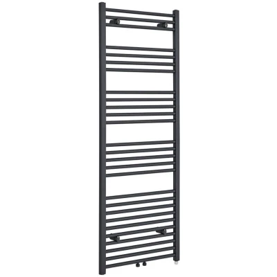 Image of Milano Neva 1000W Anthracite Electric Heated Towel Rail 1600mm x 600mm