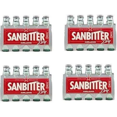 Image of 40 x Sanbittèr White Dry 100 ml Aperitif Sanbitter Classic Italian