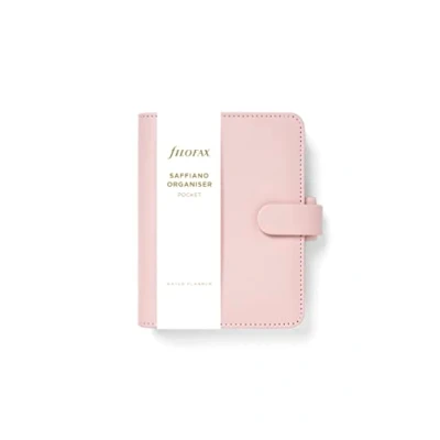 Image of Filofax Pocket Saffiano organiser blush