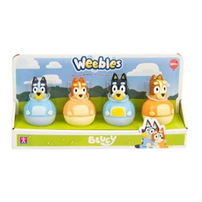 Image of Weebles Bluey WEU02 Set of 4 Characters