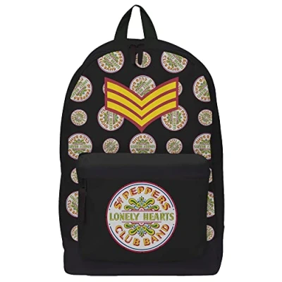 Image of Rocksax Backpack The Beatles Sgt Peppers Rucksack 43cm x 30cm 15cm Officially Licensed Merchandise