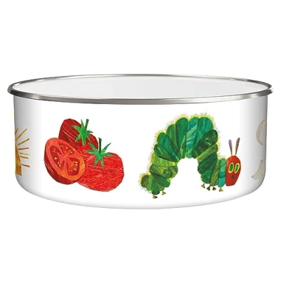 Image of Robert Frederick Very Hungry Caterpillar Enamel Bowl