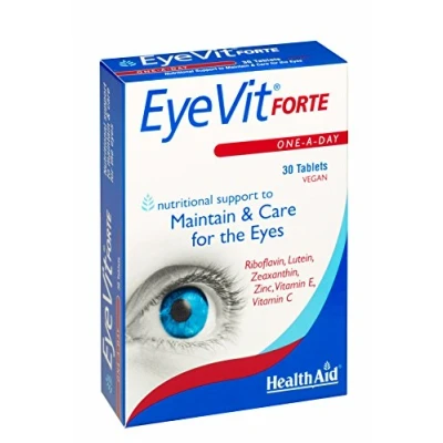 Image of HealthAid Vegan EyeVit Forte Tablets (Pack of 30 Tablets)