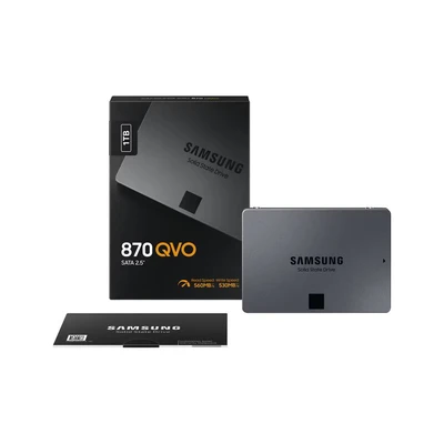 Image of Samsung 870 QVO 1 TB SATA 2.5 Inch Internal Solid State Drive (SSD) (MZ 77Q1T0)