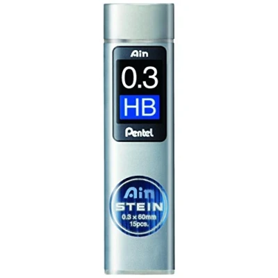 Image of Pentel 0.3mm Ain Stein HB Refill Lead