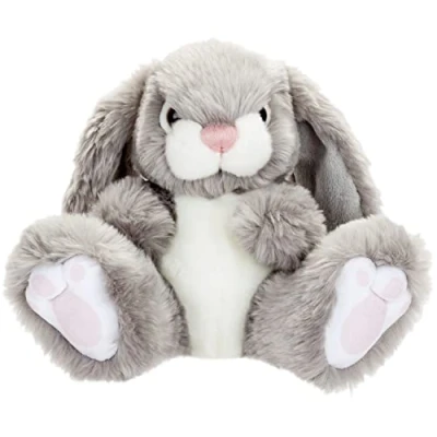 Image of VFM Grey Bunny 20cm Plush Milly Rabbit Lifelike Premium Fluffy Toy