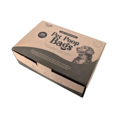 Image of PowAir Large Pet Poop Bags 360 Biodegradable Extra Thick, Leak Proof, Eco Friendly Dog Waste Vanilla Scented