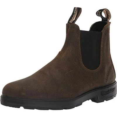 Image of 1615 Suede Leather Unisex Chelsea Boots