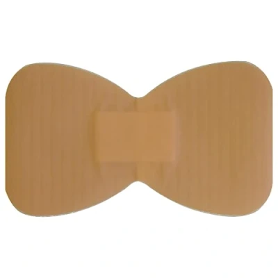 Image of Pack of 100 QUALICARE Premium Ultra Thin WASHPROOF First AID FINGERTIP Wound Cut Graze Adhesive PLASTERS DRESSINGS 7.6cm x 4.5cm