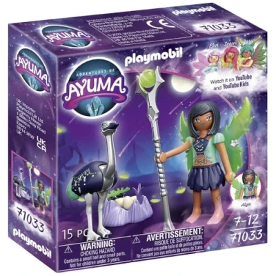 Image of Playmobil 71033 Adventures of Ayuma Moon FAiry with Soul Animal, Tale Toy, Fun Imaginative Role Play, Playset Suitable for Children Ages 7+