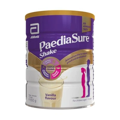 Image of PaediaSure Shake, 850g, Vanilla Balanced Nutritional Supplement Drink, Multivitamin for Kids with Protein, Carbohydrates, Essential Fatty Acids and Minerals to Support Growth Development