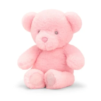 Image of Keel Soft Toys Keeleco 16cm Baby Girl Bear SE9101