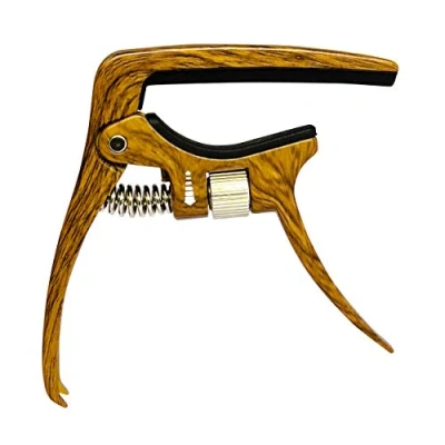 Image of Sondery Professional Capo for Acoustic and Electric Guitars, Trigger Tension Adjustable Perfect Tone, Extra Strings Pin Puller, Hard Zinc Alloy Material