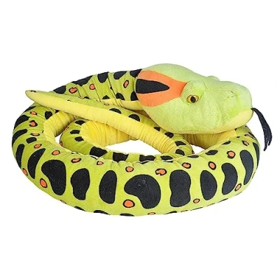 Image of Wild Republic Snake Jumbo, Anaconda, Stuffed Animal, Plush Toy, Gifts for Kids, 113 Inches