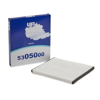 Image of 8713912010, 8856852010, 885685201083 Pollen Filter UFI 53.050.00 Particulate 194mm 219mm 17mm TOYOTA: RAV4 II Off Road, Yaris I Hatchback