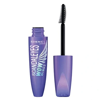 Image of Rimmel Scandaleyes WOW Wings Volumising Mascara, Black, 12 ml
