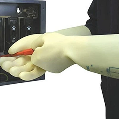 Image of Polyco RE0360/10 Electricians Class 0 Latex Insulating Glove, Size 10, 36cm Length