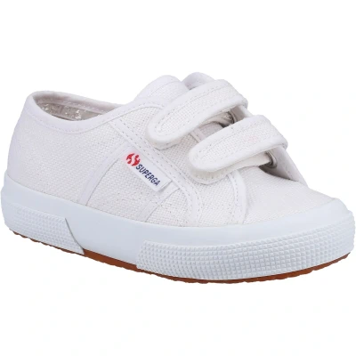 Image of Superga 2750 Jvel Classic, Unisex Child Sneakers, White (901), 6 UK (23 EU)
