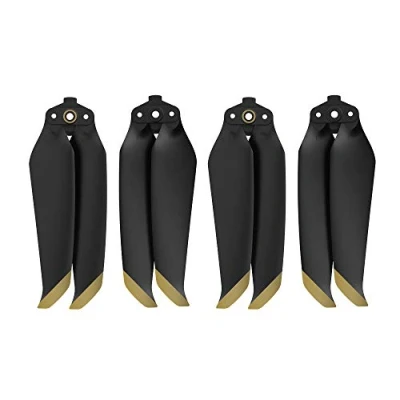 Image of MotuTech 7238F Foldable Propellers for DJI AIR 2S / Mavic 2 Noise Reduction Quick Release CW CCW Props (Gold Pairs)