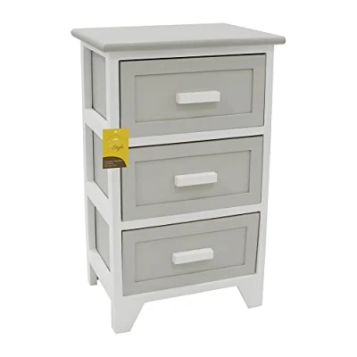 Image of Abingdon 3 Drawer Willow Storage Unit