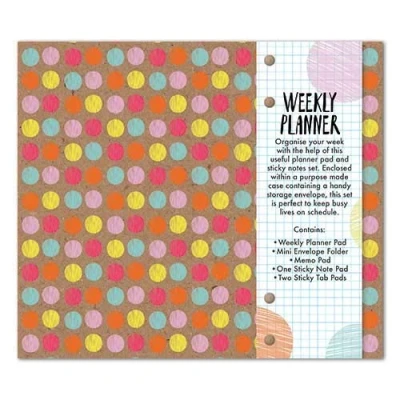Image of Love Life Weekly Planner Organiser Sticky Notes Memo Pad Notepad