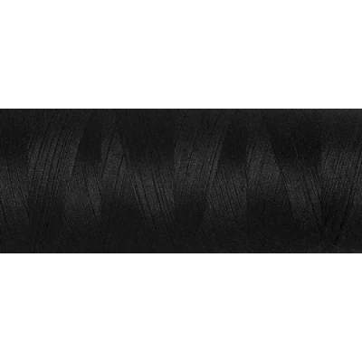 Image of Knorr Prandell 742279 1000 Gutermann Toldi Lock Overlocking Thread 2500m x 1 Reels, Black,12 5,5 cm