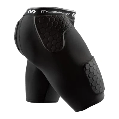 Image of Mcdavid Unisex&#039;s Adult Hex Thudd Basketball Shorts, Black, XX Large