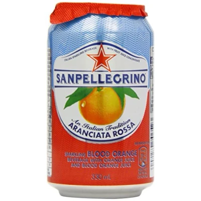 Image of SanpellegrinoSan Pellegrino Blood Orange, 24 x 33cl Cans