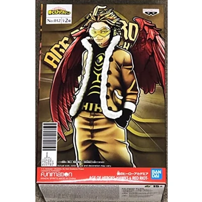Image of Banpresto Figurine My Hero Academia Hawks Age of Heroes 17 cm 4983164167160