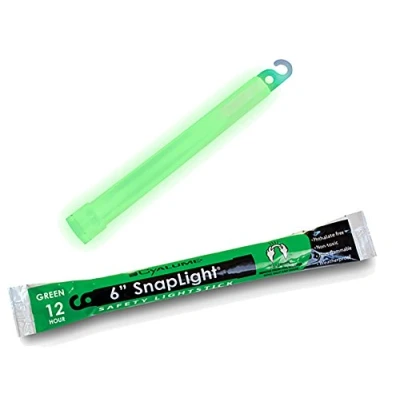 Image of Cyalume 12 Hour 6 SnapLight (15cm) Green lightstick