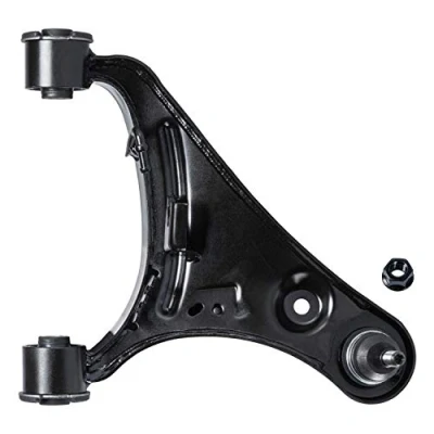 Image of RBJ500221, RBJ500222 Suspension Arm FEBI BILSTEIN 107863 with lock nuts, bearings ball joint Upper, Front Axle Right Control Steel 14mm