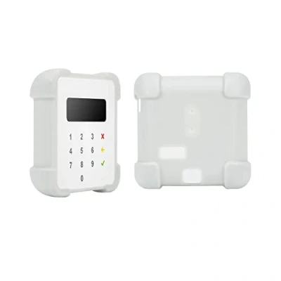 Image of MOBILIS ShockProof Case for SumUp Air Car Reader Payment Terminal Bumper Cover with Raised Edges Light Grey