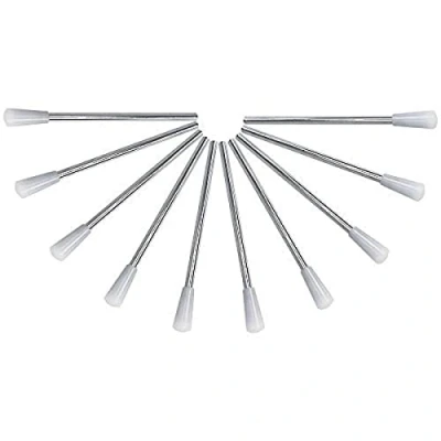 Image of A Star Metal Triangle Beaters with Rubber Grip 12cm Length Pack of 10