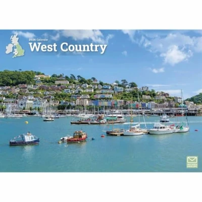 Image of Carousel Worldwide, West Country 2026 A4 Wall Calendar