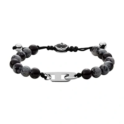 Image of Diesel Bracelet for Men Beads, 170 250mm Multi Semi Precious Bracelet, DX1340040