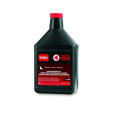 Image of Toro Lawnmower Engine Oil, Black (Part Number 38916)