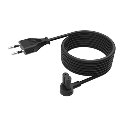 Image of Flexson 5m Power Cable for SONOS ERA 100 and 300, RAY, ARC, SUB (GEN 3), mini, AMP, BEAM, PLAY BASE, PLAY5 2) Black (EU)