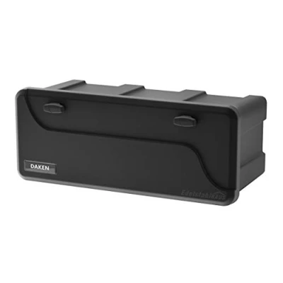 Image of Blackit L 750 x 300 355 mm, drawbar box with 2 locks, tool for trailer, storage box, 50 litre trailer Daken B50