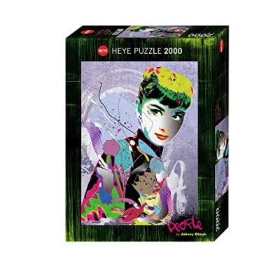Image of Heye HY29867 Audrey Hepburn Puzzles Standard, 2000 People, II, Various