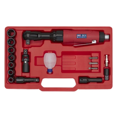Image of Sealey Generation Air Ratchet Wrench Kit 1/2&quot;Sq Drive