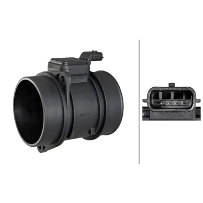 Image of 8200702183, 8200914647, H8200702183 Mass air flow sensor HELLA 8ET 358 095 181 without attachment material VAUXHALL: Movano Mk2, Mk2 Combi