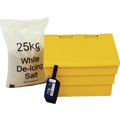 Image of 50 Litre Grit Bin and 25kg Salt Kit 389115