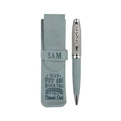Image of History &amp; Heraldry Personalised Bamboo Signature Pens Sam