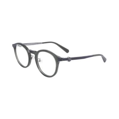 Image of Moncler ML5175 H 096 SHINY DARK GREEN 49/24/145 MAN Eyewear Frame